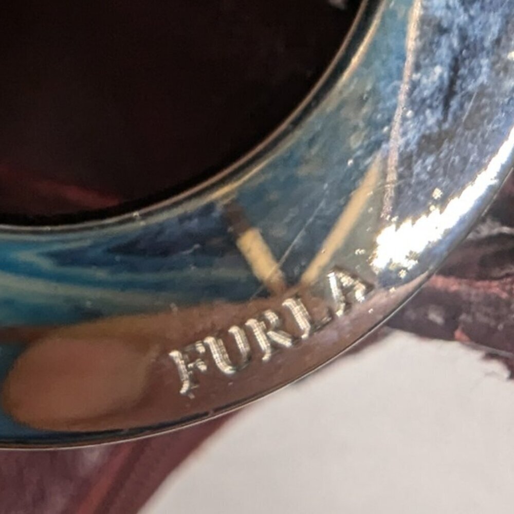 Furla Leather Hand bag Brown Color - Picture 8 of 17